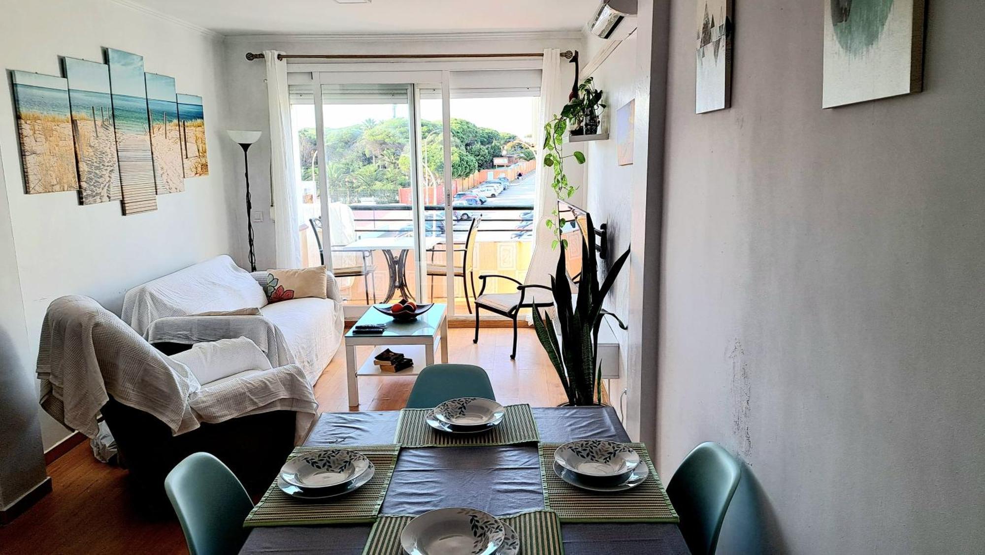 Apartamento Playa La Barrosa Chiclana de la Frontera Luaran gambar